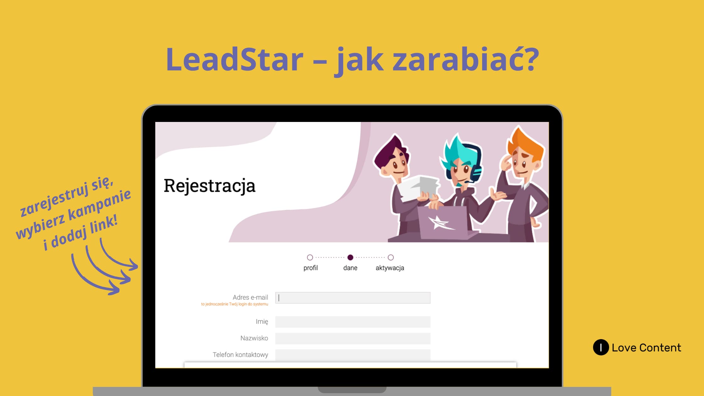 1. Jak zarabiać na blogu z LeadStar