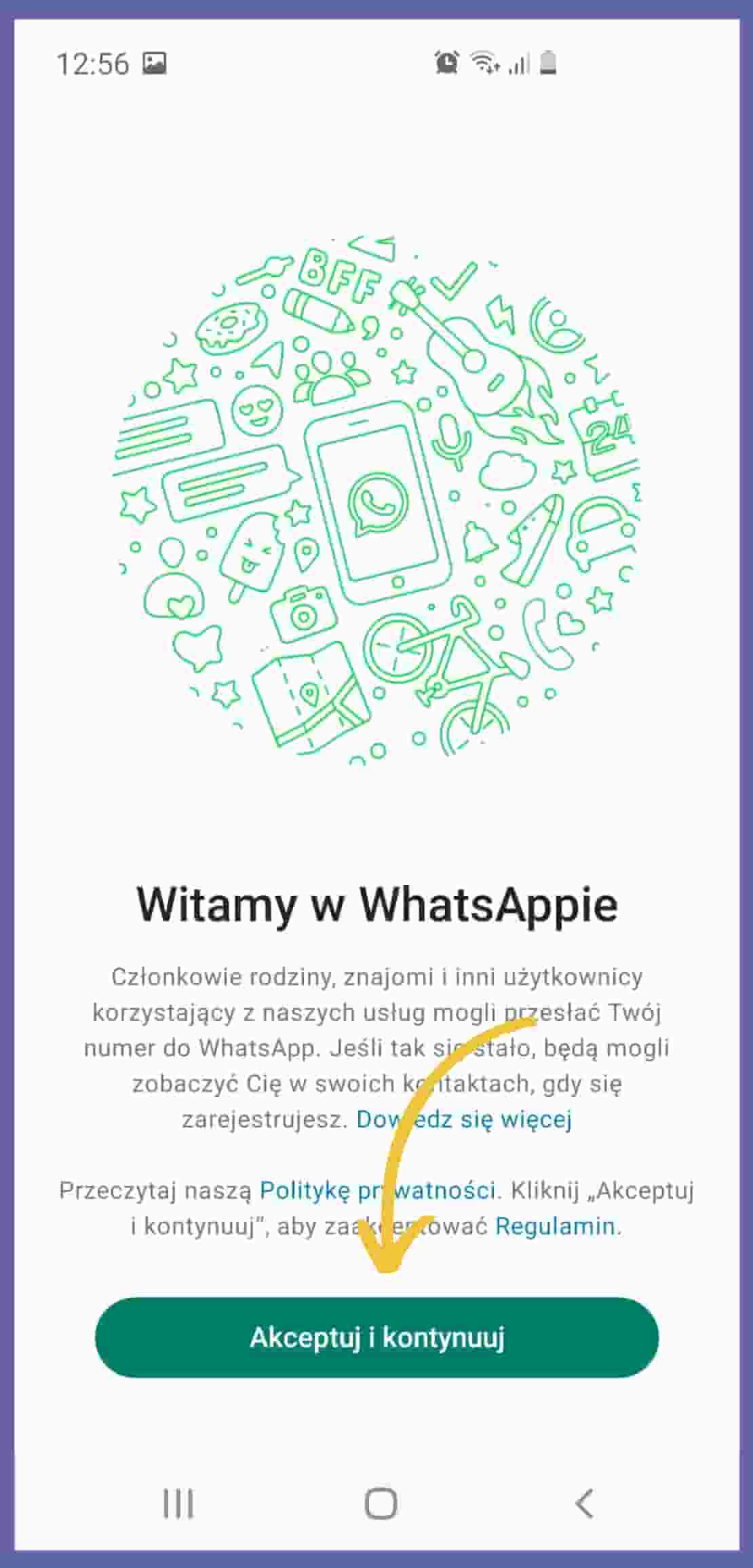 2. Jak odzyskać konto WhatsApp