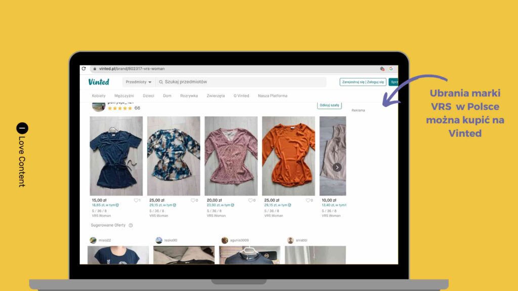 VRS co to za marka? Marketing i produkty I Love Content